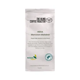 Monsoon Malabar coffee beans from The Blind Coffee Roaster