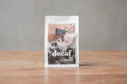 Decaf coffee beans from The Flags Coffee
