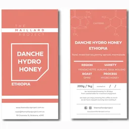 Danche Hydro Honey coffee beans from The Maillard Project