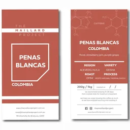 Penas Blancas coffee beans from The Maillard Project