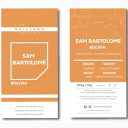 San Bartolome coffee beans from The Maillard Project
