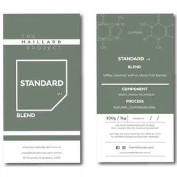Standard Blend coffee beans from The Maillard Project