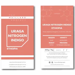 Uraga Nitrogen Indigo coffee beans from The Maillard Project