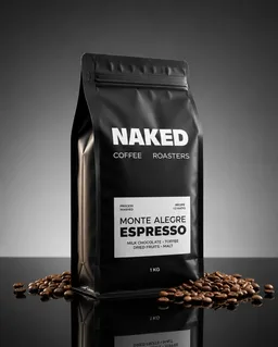 Monte Alegre coffee beans from The Naked Bean Coffee Roasters