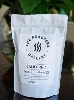 California coffee beans from The Roasters Gallery