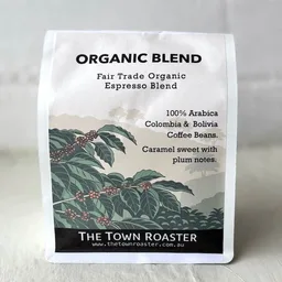 Organic Espresso Blend coffee beans from The Town Roaster