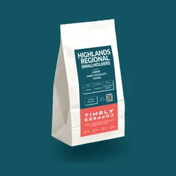 Highlands Regional Smallholders coffee beans from Timely Coffees