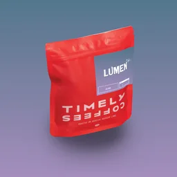 Lumen Blend coffee beans from Timely Coffees