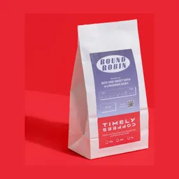 Round Robin Blend coffee beans from Timely Coffees