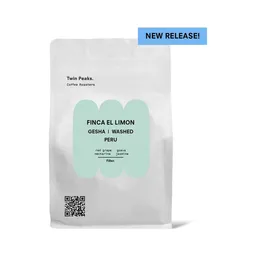 Finca El Limón coffee beans from Twin Peaks Coffee Roasters