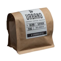 Superior Blend coffee beans from Urbano Organic Coffee Traders