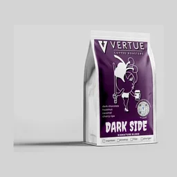 Dark Side Espresso Blend coffee beans from Vertue Coffee Roasters