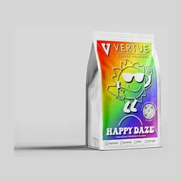Happy Daze Espresso Blend coffee beans from Vertue Coffee Roasters
