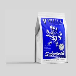Sabertooth Espresso Blend coffee beans from Vertue Coffee Roasters
