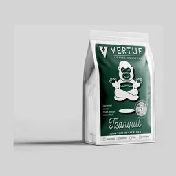 Tranquil Decaf Espresso Blend coffee beans from Vertue Coffee Roasters
