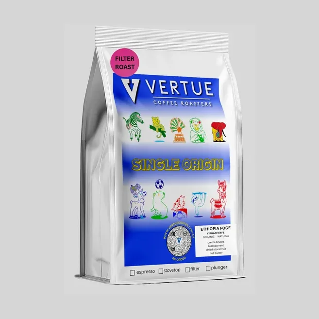 Yirgacheffe Foge · Filter coffee beans from Vertue Coffee Roasters