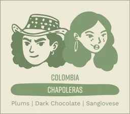 Chapoleras coffee beans from Vice Coffee Roasters