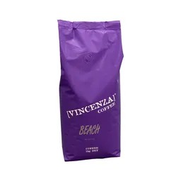 Beach Blend coffee beans from Vincenza Coffee