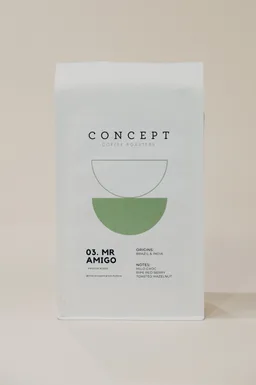 Mr Amigo coffee beans from Vincenza Coffee