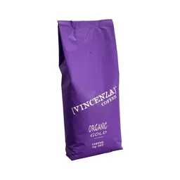 Organic Gold coffee beans from Vincenza Coffee