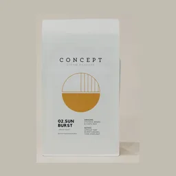 Sun Burst coffee beans from Vincenza Coffee