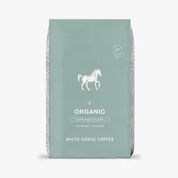 Organic Espresso Blend coffee beans from White Horse Coffee