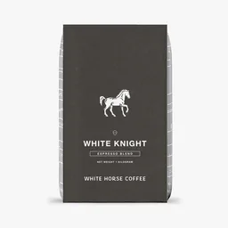 White Knight Espresso Blend coffee beans from White Horse Coffee