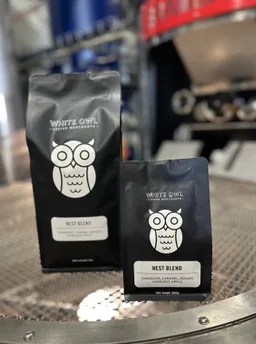 Nest Blend coffee beans from White Owl Coffee Merchants
