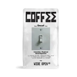 Regional Decaf Espresso coffee beans from Wide Open Road Coffee Roasters