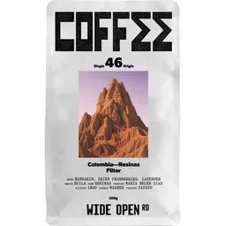 Resinas coffee beans from Wide Open Road Coffee Roasters