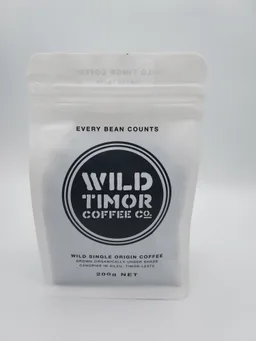 Wild coffee beans from Wild Timor Coffee