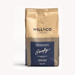 Goofy coffee beans from Will & Co Coffee