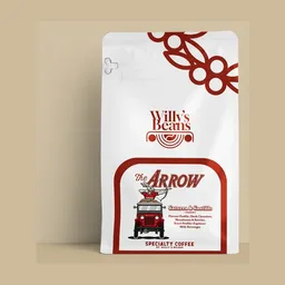 The Arrow Blend coffee beans from Willy's Beans Coffee Roastery