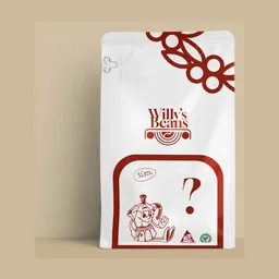 The Mystery Espresso coffee beans from Willy's Beans Coffee Roastery