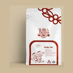 Vanilla Tabi coffee beans from Willy's Beans Coffee Roastery