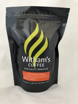 Monsoon Malabar AA coffee beans from Witham’s Coffee