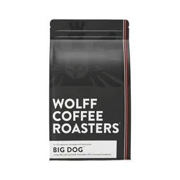 Big Dog coffee beans from Wolff Coffee Roasters