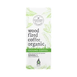 Wood Fired Coffee Organic · Ground coffee beans from Wood Fired Coffee