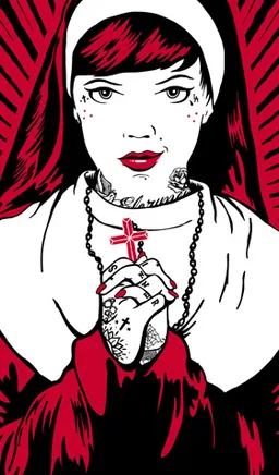 Tattooed Nun coffee beans from Zimmah Coffee