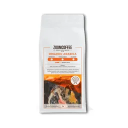 Organic Arabica coffee beans from Zoom Coffee Roasters